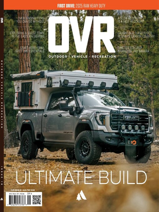 Title details for OVR: Outdoor, Vehicle, Recreation by License Plate Media, LLC - Available